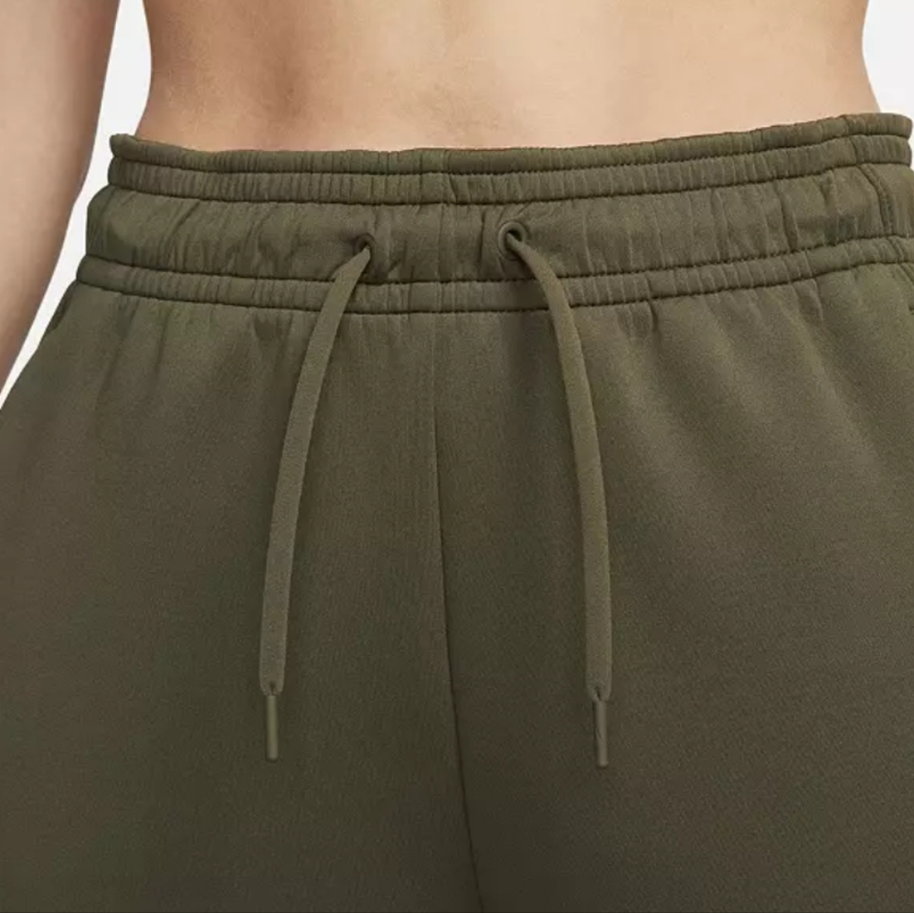 Nike Dri-FIT Prima High-Waisted Green 7/8 Training Pants - Picture 5 of 7